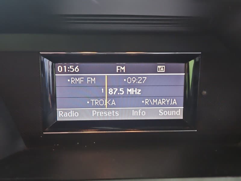 Wyświetlacz monitor Mercedes GLK X204 08- A2048202697