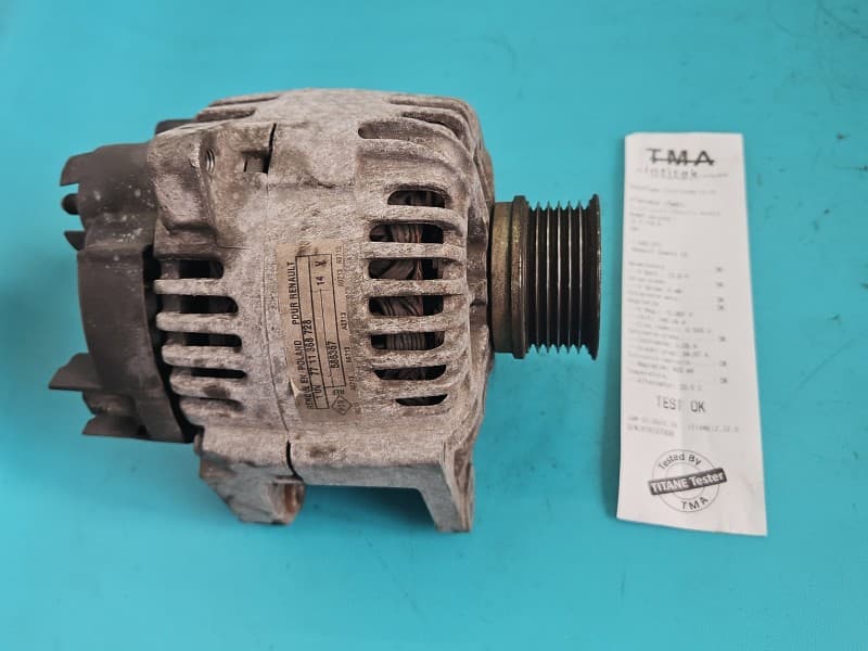 TEST Alternator Renault Scenic II 1,4 16V TG11C060