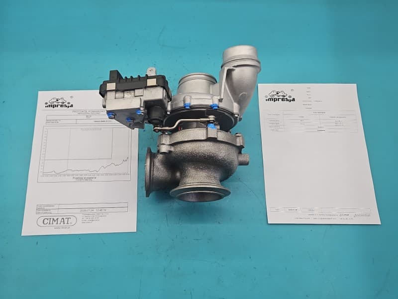 Turbosprężarka Regenerowana BMW X5 E70 3,0d 245KM 777853-10 GTB2260V 7799758G07 NDG00010F 7799758