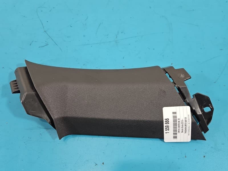Osłona ZAŚLEPKA PLASTIK SŁUPKA LEWY TYŁ Skoda Scala 19- 657867287