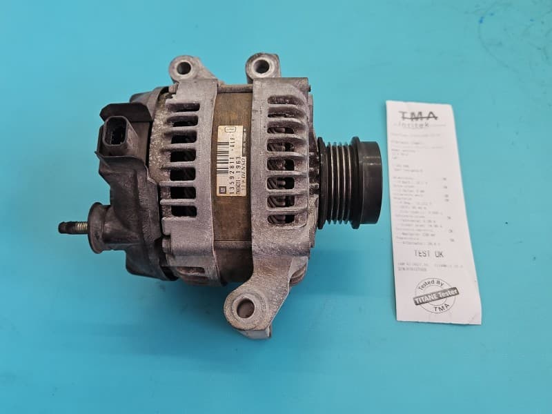 TEST Alternator Opel Insignia B 2,0 T B20NFT 13592811