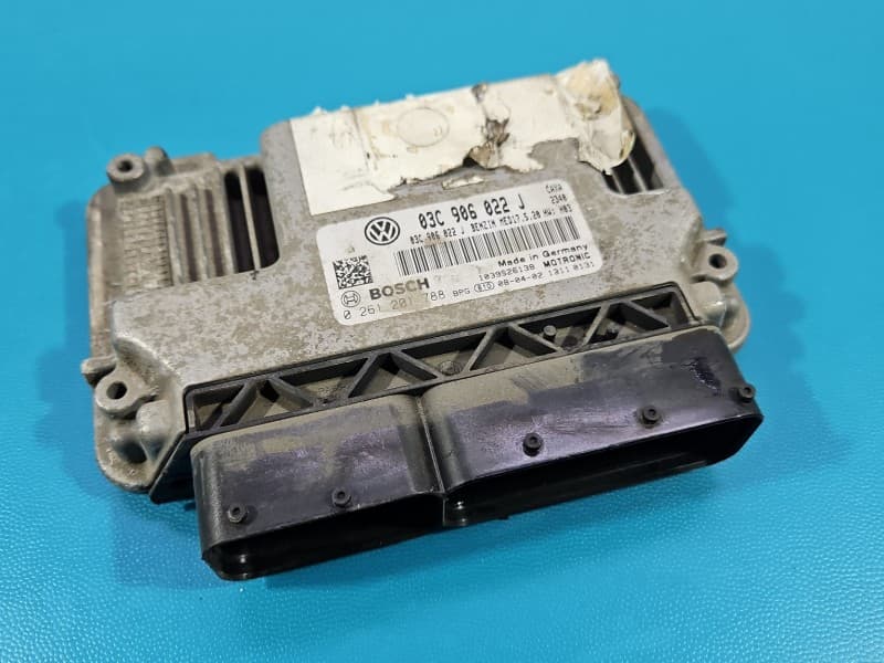Komputer Sterownik silnika Vw Jetta V 1,4 TSI CAX 03C906022J 0261201788