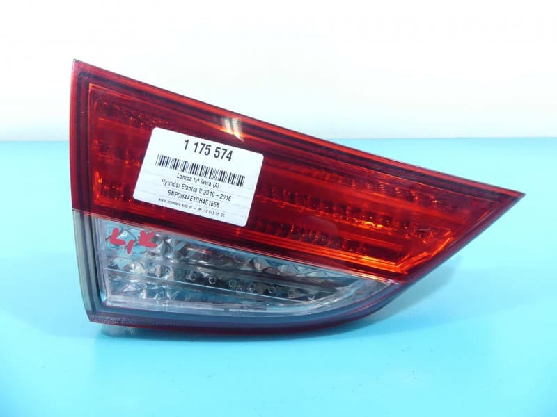 Lampa tył lewa klapy Hyundai Elantra V 10-16 sedan EUROPA 92403-3Y