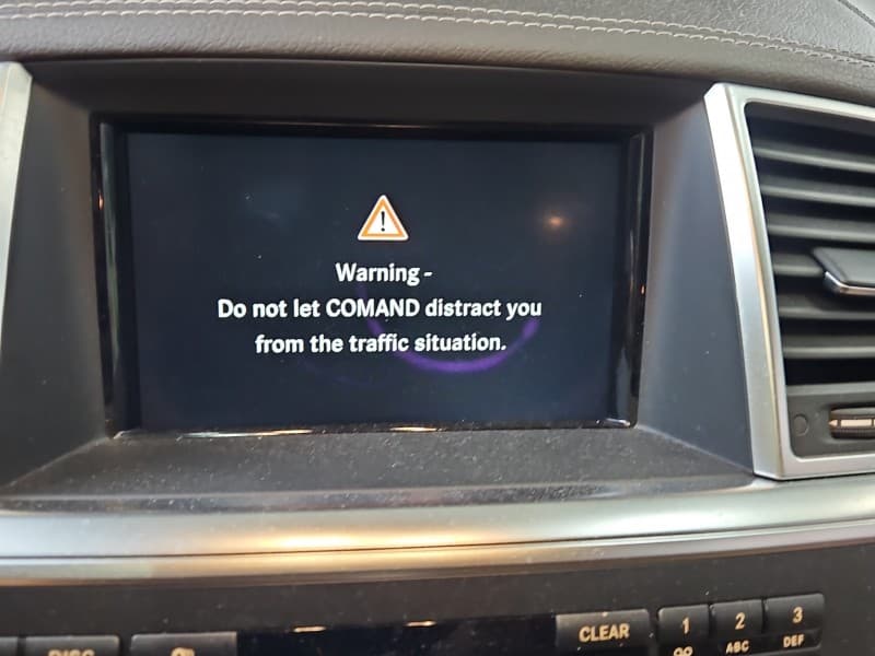 Wyświetlacz monitor Mercedes GL II X166 A1729016500