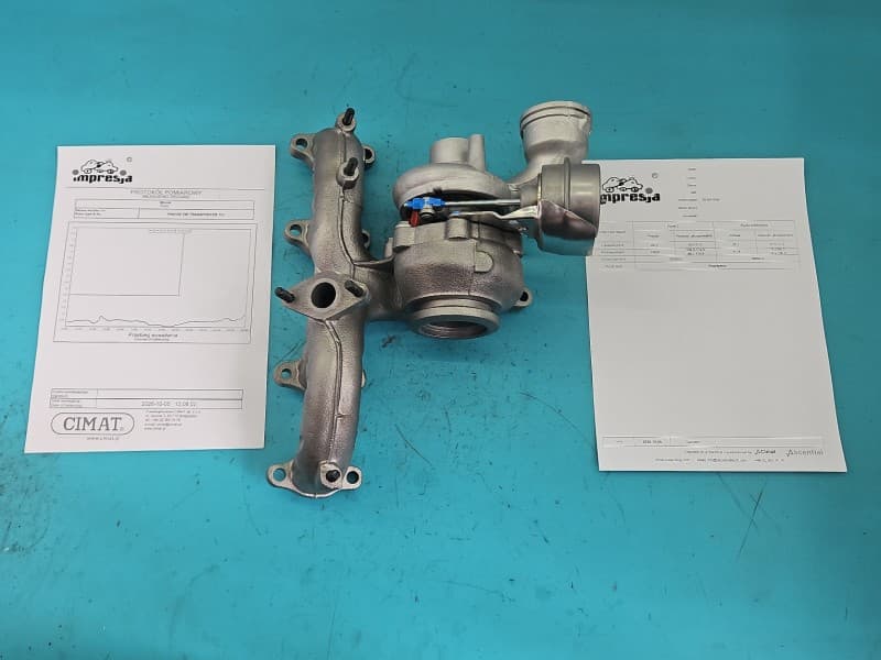 Turbosprężarka Regenerowana Vw Transporter T5 1,9 tdi BRR 84KM BV39A-0058 54399700058 54399880058 03G253016G
