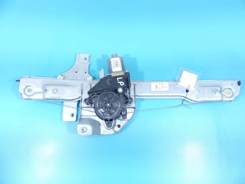 Podnośnik przód lewy SZYBY WINDA 9674254480 0130822703 Peugeot 208 I 12-19 Pęknięty ślizg , 2pin 5d HB