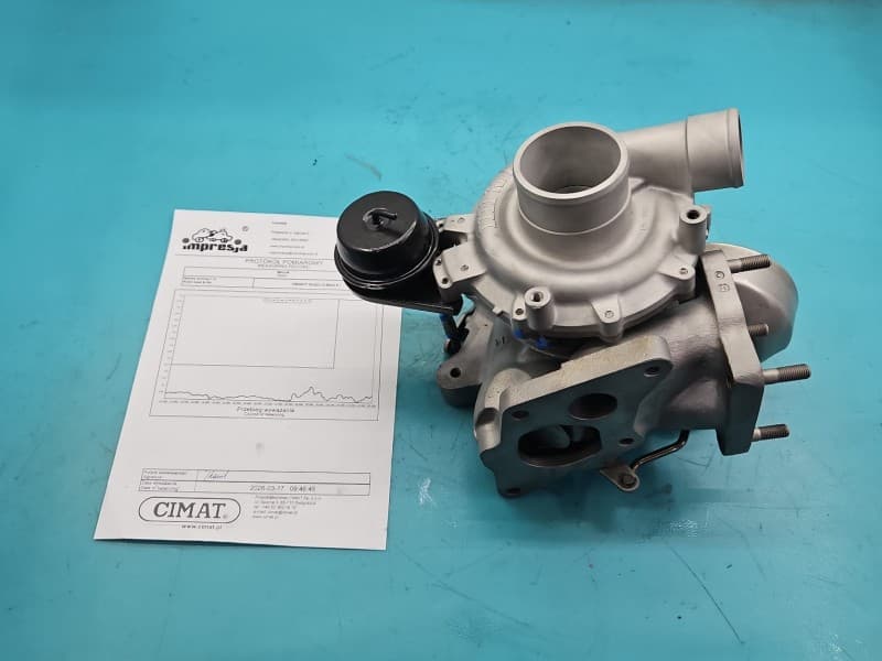 Turbosprężarka Regenerowana Isuzu D-Max II 11-19 2,5d 4JK1E5S-LA 163KM VIHM 1504 30003P 8981506885 8981506883 898150-6883