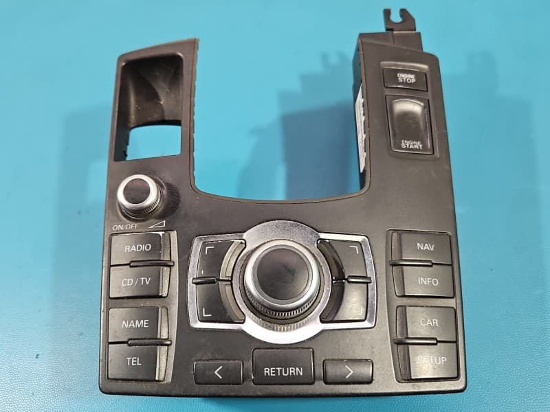 Przełącznik radia nawigacji panel Audi A8 D3 4E1919611B 4E1905217A