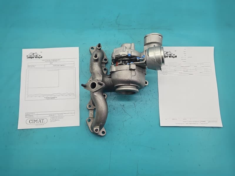 Turbosprężarka Regenerowana Jeep Compass I 06-16 2,0 CRD BYL 140KM 756062-2 GT1749V HGR 03G253014J KDE00285R 03G253014J