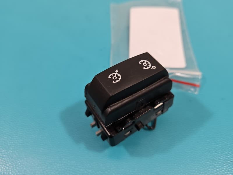 Przełącznik 5 PIN PODŚWIETLANIA ZEGARÓW Renault Scenic III E30177 09616A PA66GF20