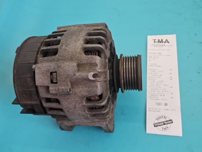 TEST Alternator Renault Kangoo I 1,5 dci 8200537415 2543378A