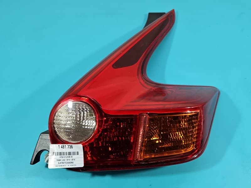 Lampa tył prawa błotnika Nissan Juke I F15 10-19 HB EUROPA