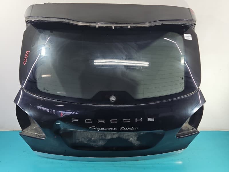 Klapa tył BAGAŻNIKA SZYBA Porsche Cayenne II HB 5d czarny LC9X