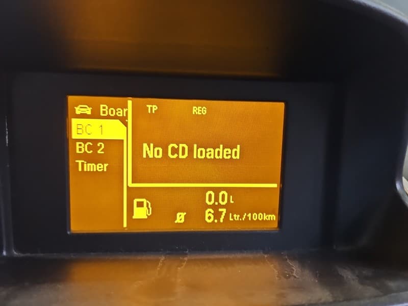 Wyświetlacz monitor Opel Corsa D 13275279