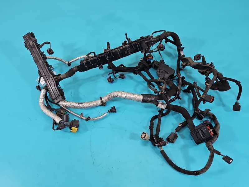InstalacJa Wiązka silnika Jaguar XE X760 2,0d 204DTD A501132840 H4D3-12A690 G4D3-14A0099-A