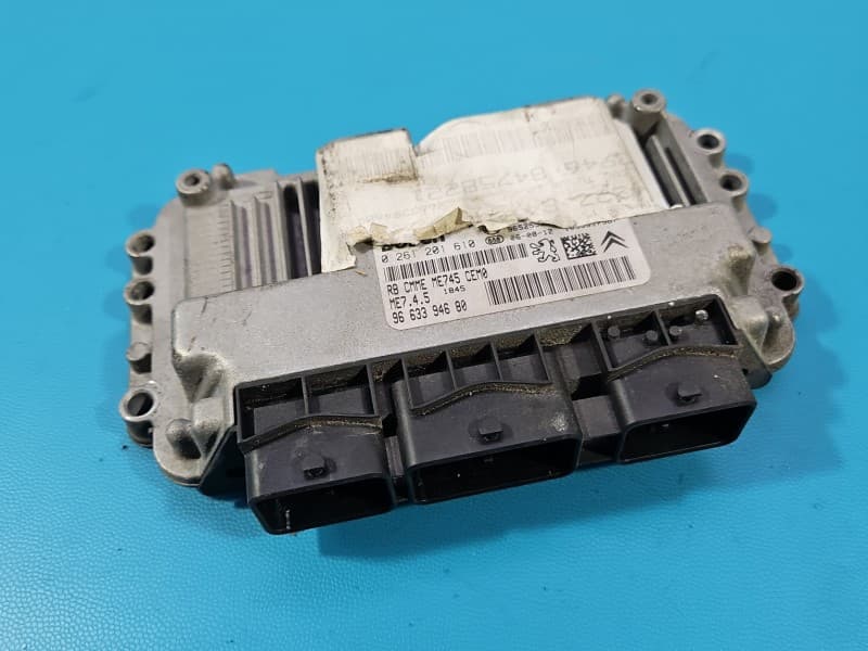 Komputer Sterownik silnika Peugeot 307 1,6 16V 0261201610 9663394680
