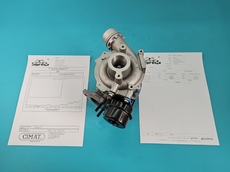 Turbosprężarka Regenerowana MERCEDES W176 1,5 CDI 607951 109KM 16359700011 RE7006476200030 113657H821369759