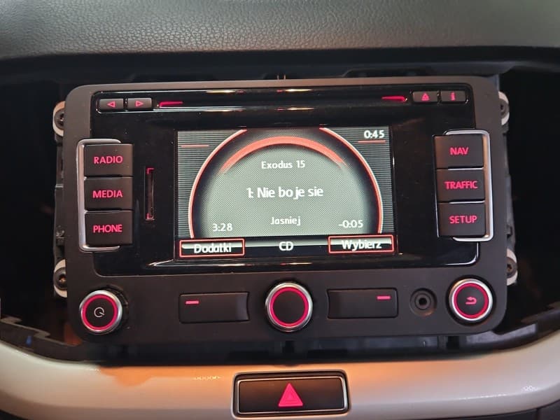 Radio fabryczne Seat Alhambra II 7N 10- 5P0035192H radioodtwarzacz