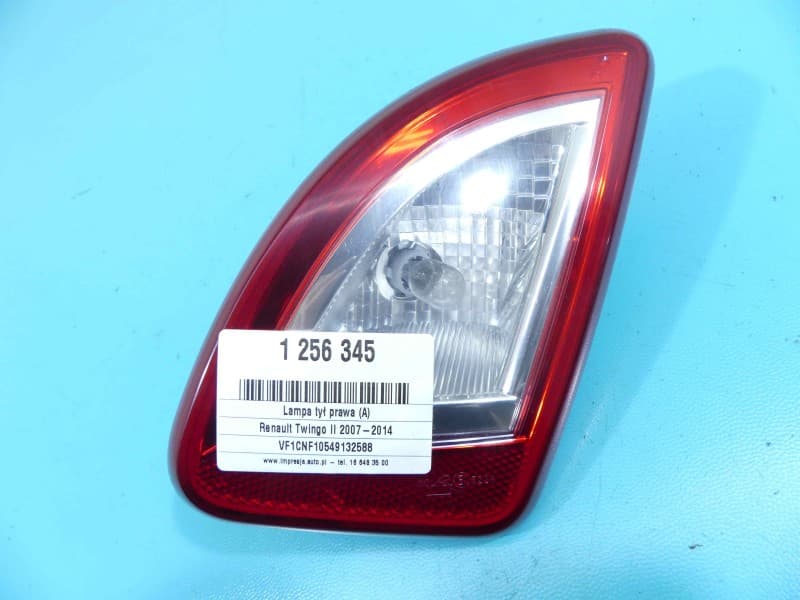 Lampa tył prawa klapy Renault Twingo II HB EUROPA 265503882R