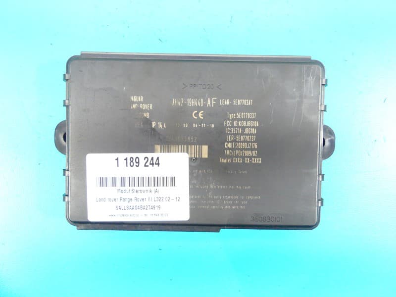Sterownik moduł Sterownik KEYLESS Land Range Rover sport I L320 AH42-19H440-AF