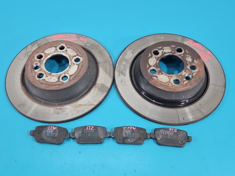Tarcze hamulcowe tył klocki Ford Mondeo Mk4 1,8 tdci