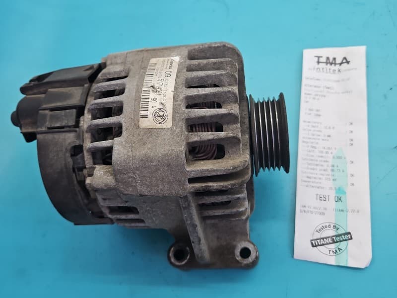 TEST Alternator Fiat Idea 1,4 16v 51714791