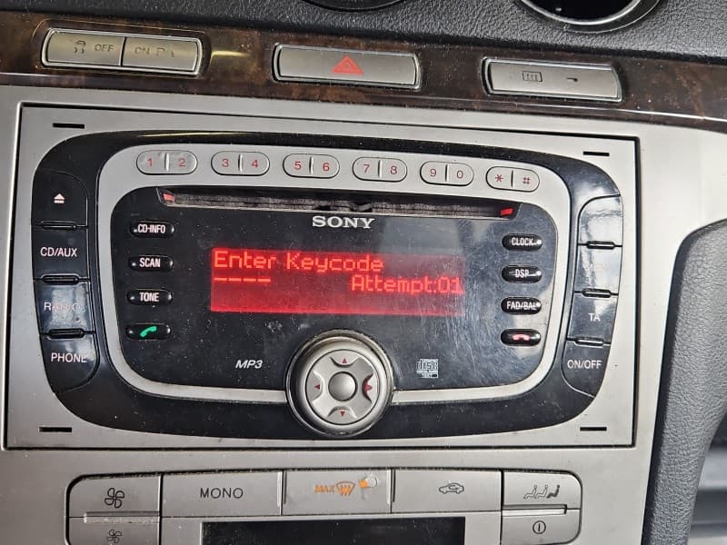 Radio fabryczne Ford Galaxy Mk2 06-15 6M2T-18C939-AF radioodtwarzacz