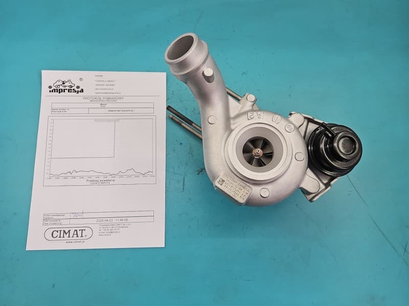 Turbosprężarka Regenerowana Fiat Ducato IV 2,3 jtd 131KM 49135-00700 FPT-I 5802122184 16053100393 TF035HM2-09GFT-F4