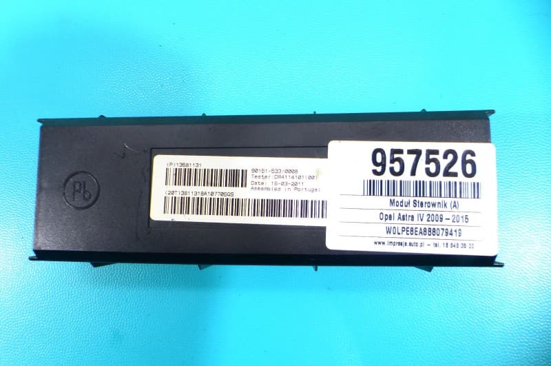 Sterownik moduł nawiewu Opel Astra IV J 13581131