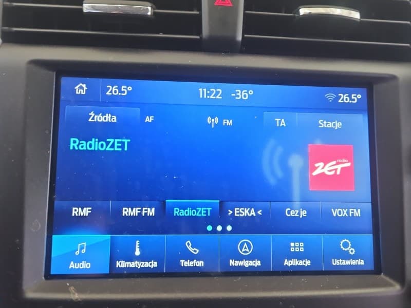 Wyświetlacz monitor Ford Mondeo Mk5 GJ5T-18B955-SB