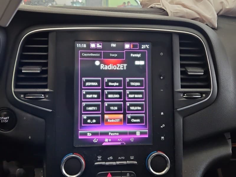 Radio fabryczne Renault Megane IV 280900708R radioodtwarzacz