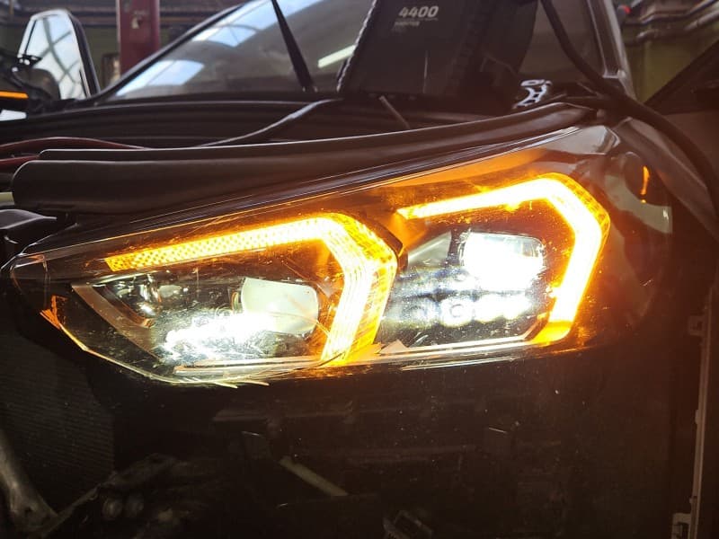 Reflektor lewy lampa przód BMW iX1 U11 EUROPA 5A5BD47
