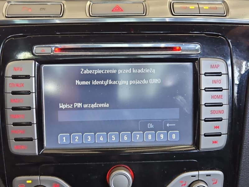 Radio fabryczne Ford S-max I MK1 8S7T-18K931-BE radioodtwarzacz