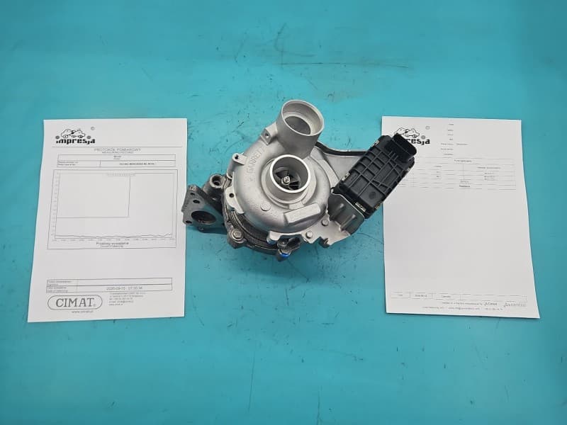 Turbosprężarka Regenerowana Mercedes ML W164 4,0 CDI 306KM 764409-3 AL0037 GT17V A6290901580 LC000031F