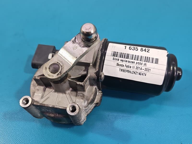Silniczek Silnik wycieraczek przód Skoda Fabia III 4 PIN 5JB955113A