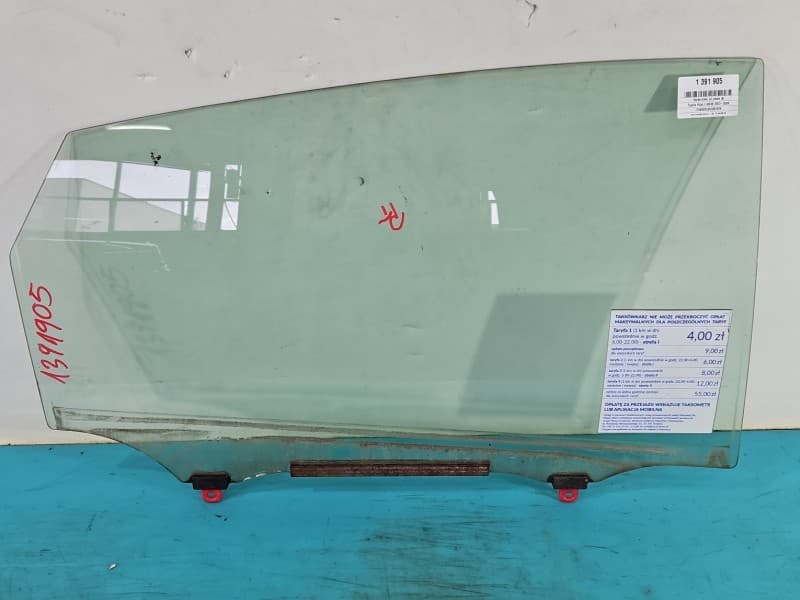 Szyba drzwi tył prawa Toyota Prius II XW20 03- HB