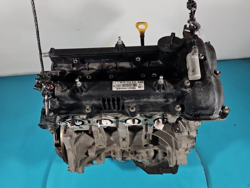 Silnik G4FG Hyundai Elantra VI 15-20 1,6 16v 128KM ODPALANY FILM pomiar