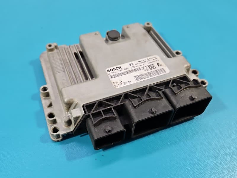 Komputer Sterownik silnika Peugeot 207 1,6 16V 9663193580 0261S04008