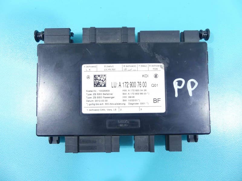 Sterownik moduł FOTELA PRAWY Mercedes CLS II C218 W218 218 A1729007600
