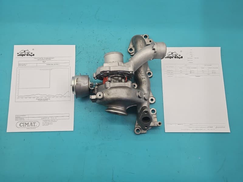 Turbosprężarka Regenerowana Opel Vectra C 1,9 cdti 150KM 740067-2 55190872 GLG00274I