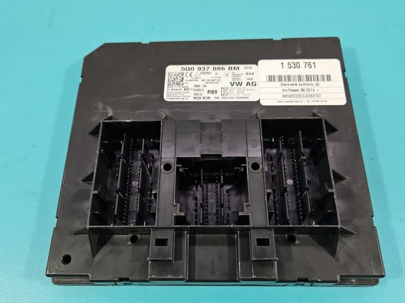 Sterownik moduł komfortu Vw Passat B8 5Q0937086BM