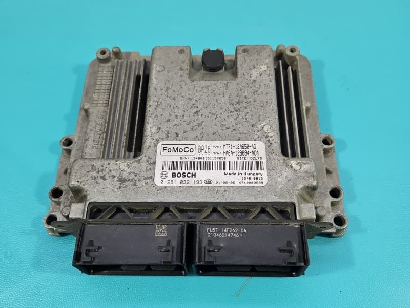 Komputer Sterownik silnika Ford Transit Courier 14-23 1,5 tdci 0281039193 MT71-12A650-AG