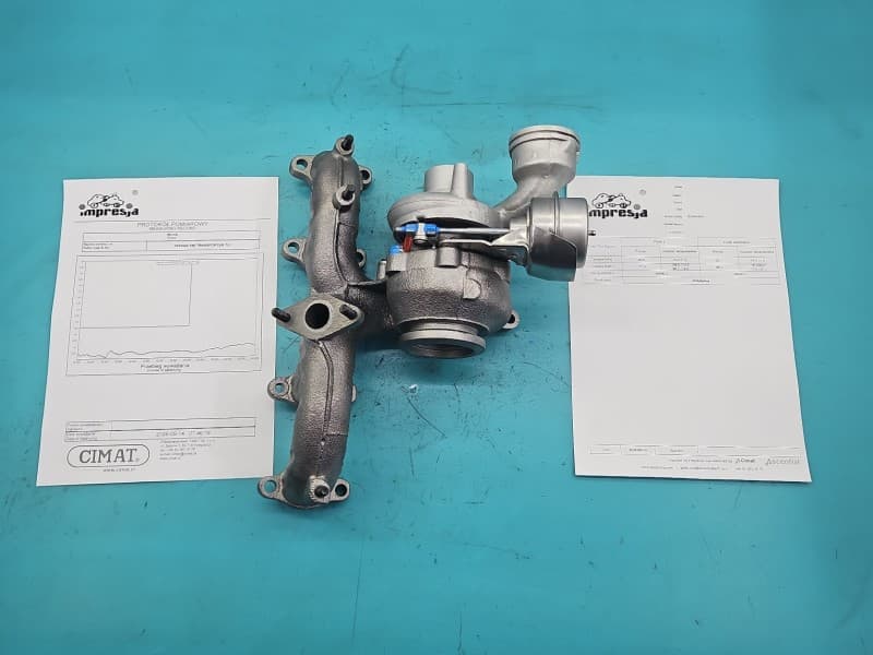 Turbosprężarka Regenerowana Vw Transporter T5 1,9 tdi 86KM BV39A-0058 54399700058 54399880058 03G253010D