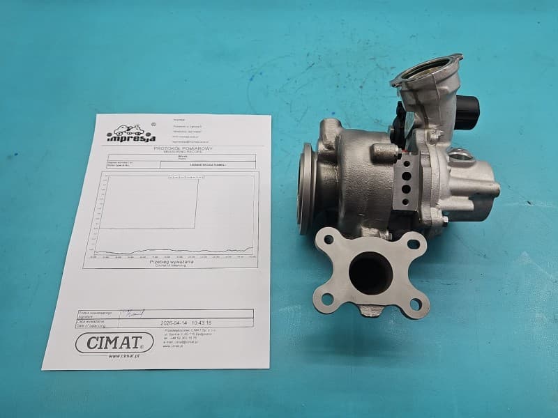 Turbosprężarka Regenerowana Skoda Kamiq 1,0 TSI 116KM 05C.145.701.F 16349700002 610862673 TPN K0003 050624 000677 BWU BWTS 05C145701F