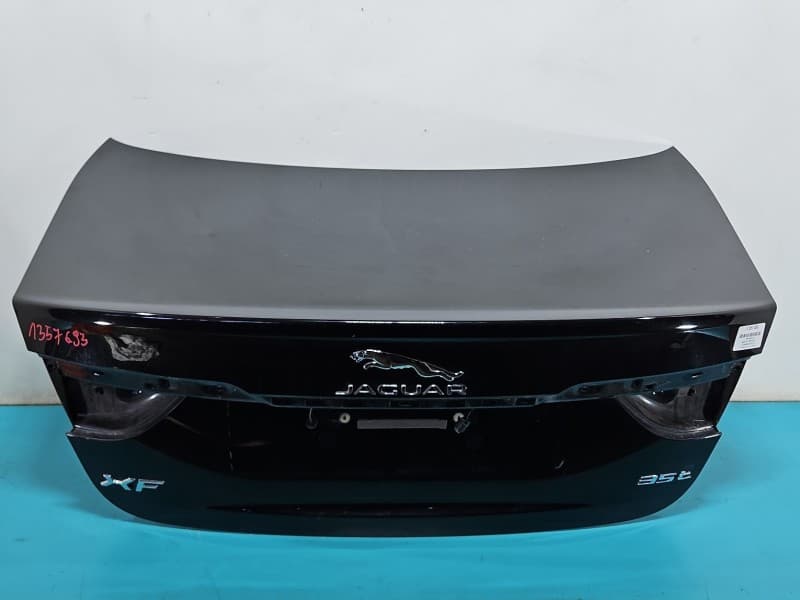 Klapa tył BAGAŻNIKA SZYBA JAGUAR XF II X260 sedan 4d czarny PAB
