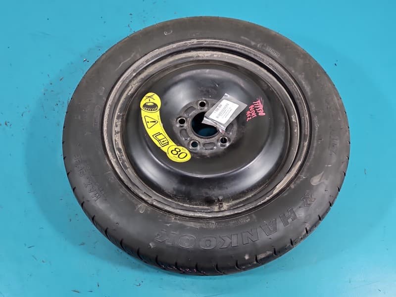 Koło zapasowe 16" dojazdowe dojazdówka Ford Focus Mk2 Marka: Hankook Rozstaw śrub: 5x108