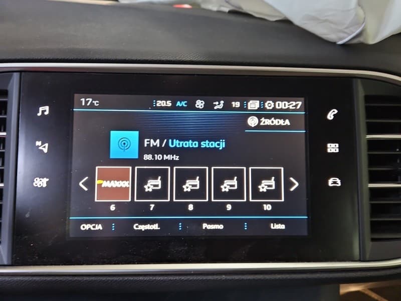 Wyświetlacz monitor Peugeot 308 II T9 9824298580
