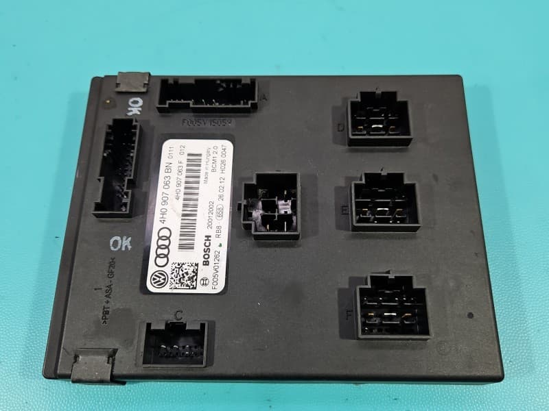 Sterownik moduł komfortu AUDI A6 C7 4H0907063BN F005V01262