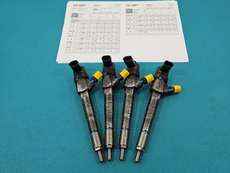 TESTOWANY Komplet wtryskiwaczy Alfa romeo 159 1,9 jtd 0445110243