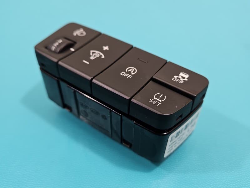 Przełącznik regulacji świateł, ESP, ciśnienia opon, START-STOP Kia Rio IV 16-23 93700-H8TG0 4H5100-1000